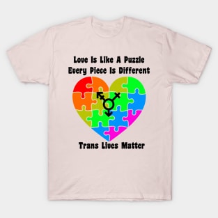 Love Is Like A Puzzle T-Shirt